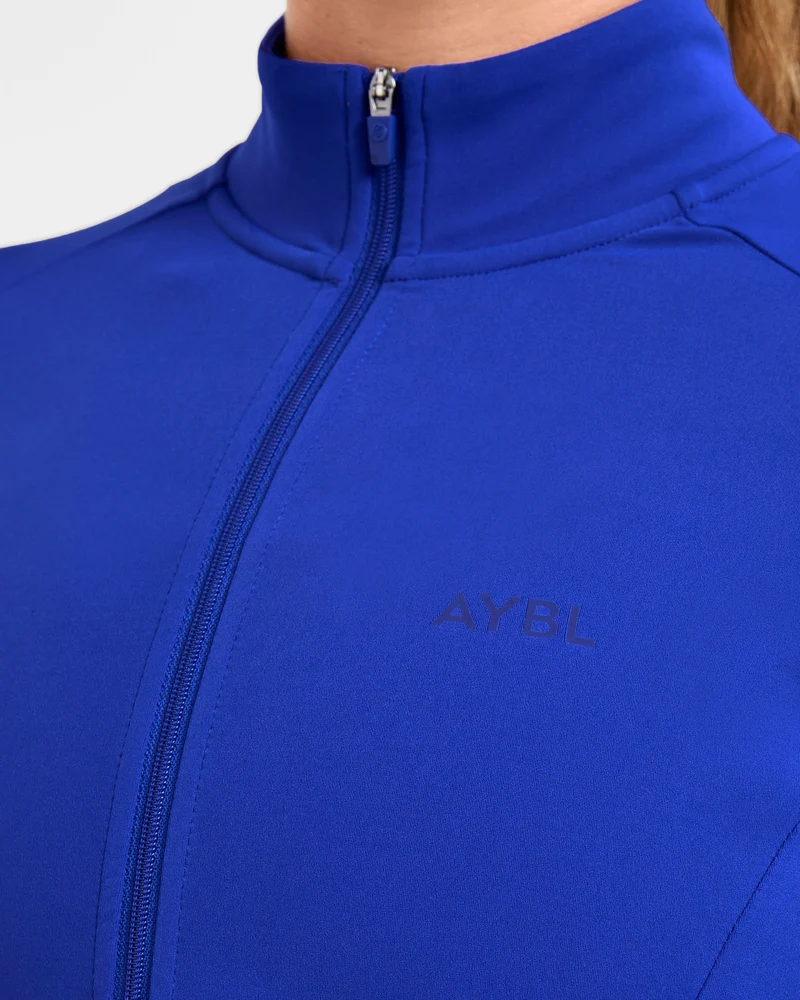 Run Zip Jacket - Cobalt