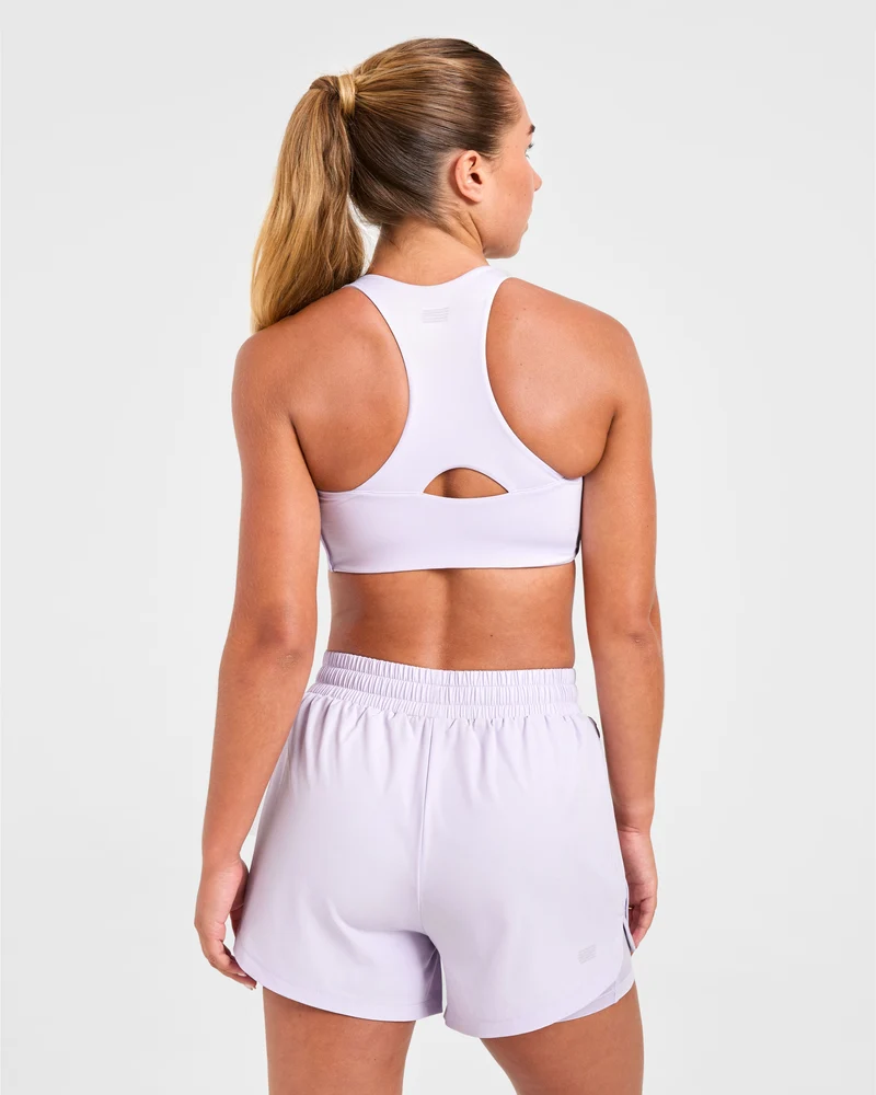 Run Sports Bra - Ice Lilac