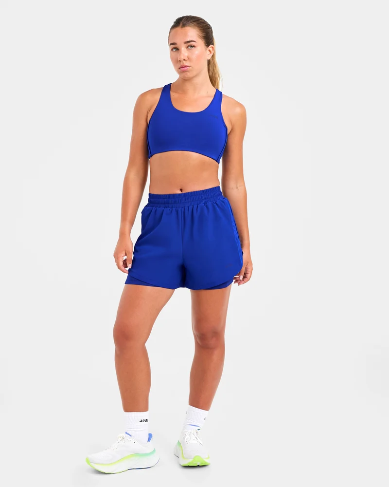 Run Sports Bra - Cobalt