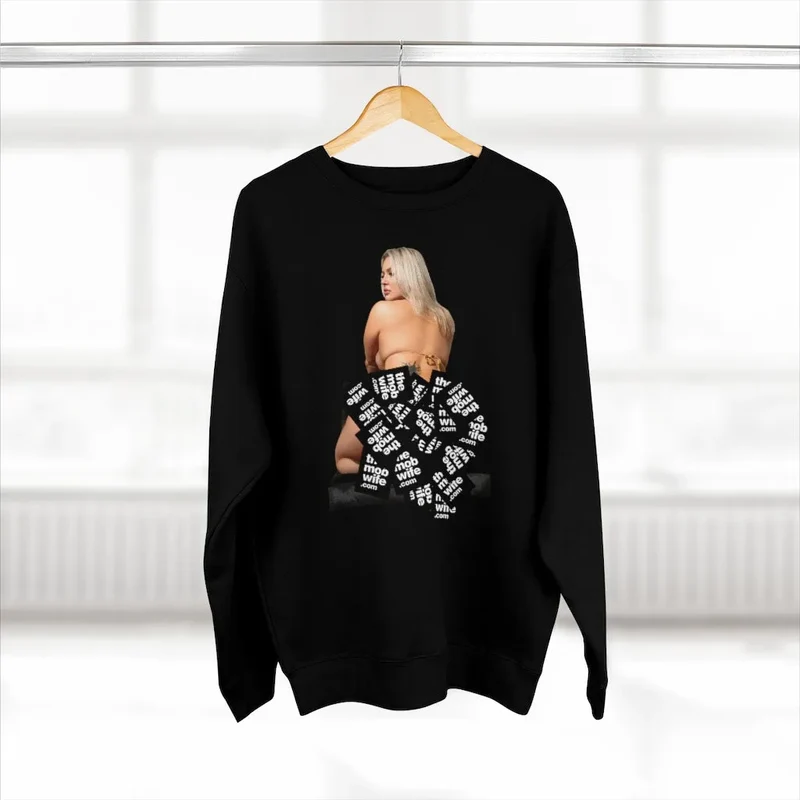 Blonde Bikini Booty Pawg Sweatshirt