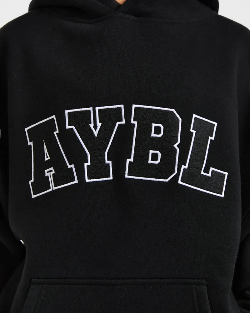 Varsity 2.0 Oversized Hoodie - Noir
