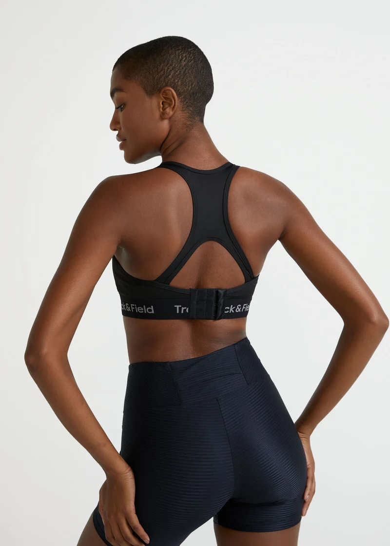 Top Mulher Elástico Logo T&F
