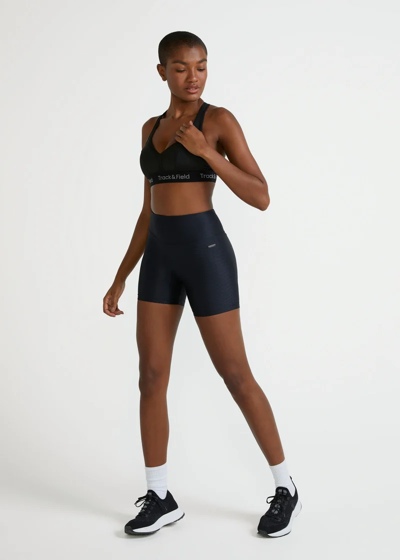 Top Mulher Elástico Logo T&F