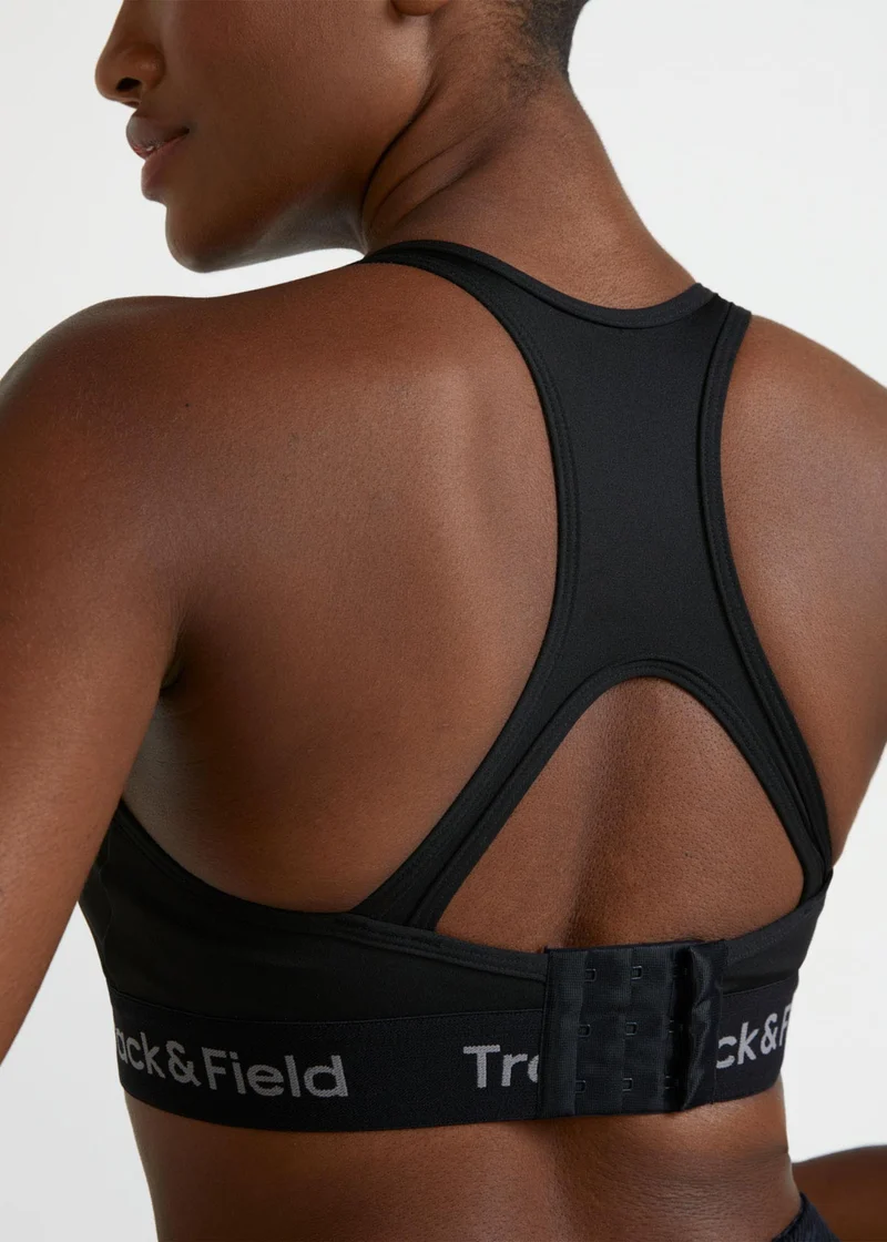 Top Mulher Elástico Logo T&F