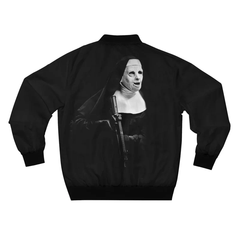 Boston Mobster Gangsters Art Bomber Jacket