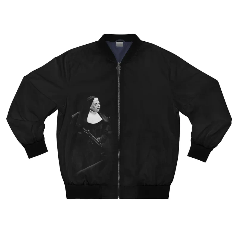 Boston Mobster Gangsters Art Bomber Jacket