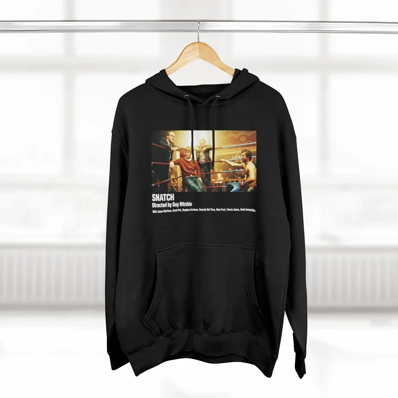 Snatch Behind The Scenes Directed By Guy Ritchie Pullover Hoodie