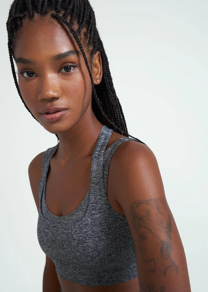 Top Mulher Skin Duplo