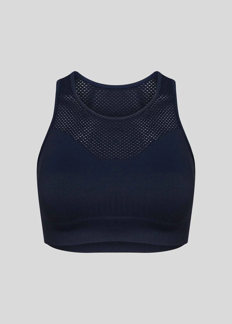 Top Mulher Skin Mesh