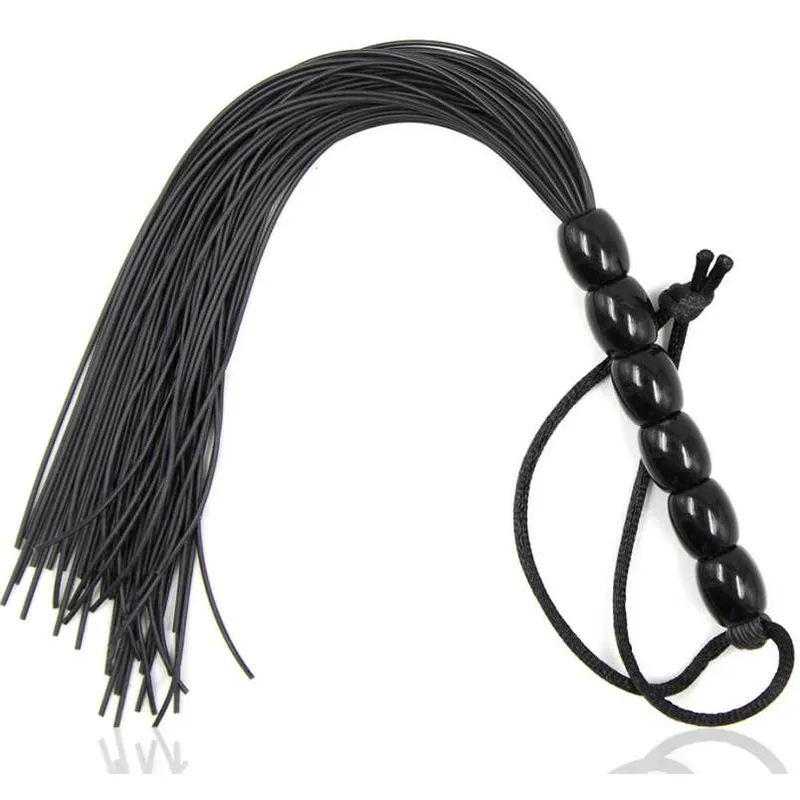 martinet silicone poignée côtelée ergonomique longueur22centimetres matériaux haute qualité hypoallergénique plastique polyester polyvalent débutants experts sensations confortable sécurisé