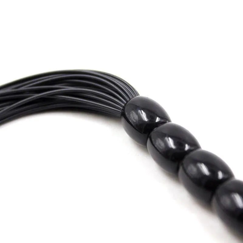 martinet silicone poignée côtelée ergonomique longueur22centimetres matériaux haute qualité hypoallergénique plastique polyester polyvalent débutants experts sensations confortable sécurisé