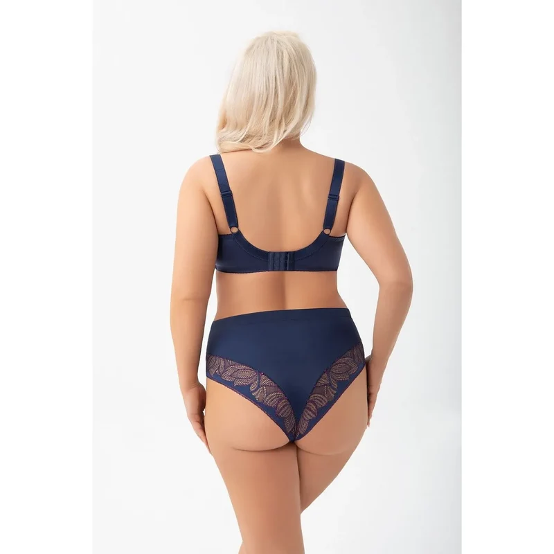 Ensemble de lingerie Gorsenia Soft Model 218309 soutien-gorge balconnet dentelle soutien optimal confort tailles grandes féminine élégance