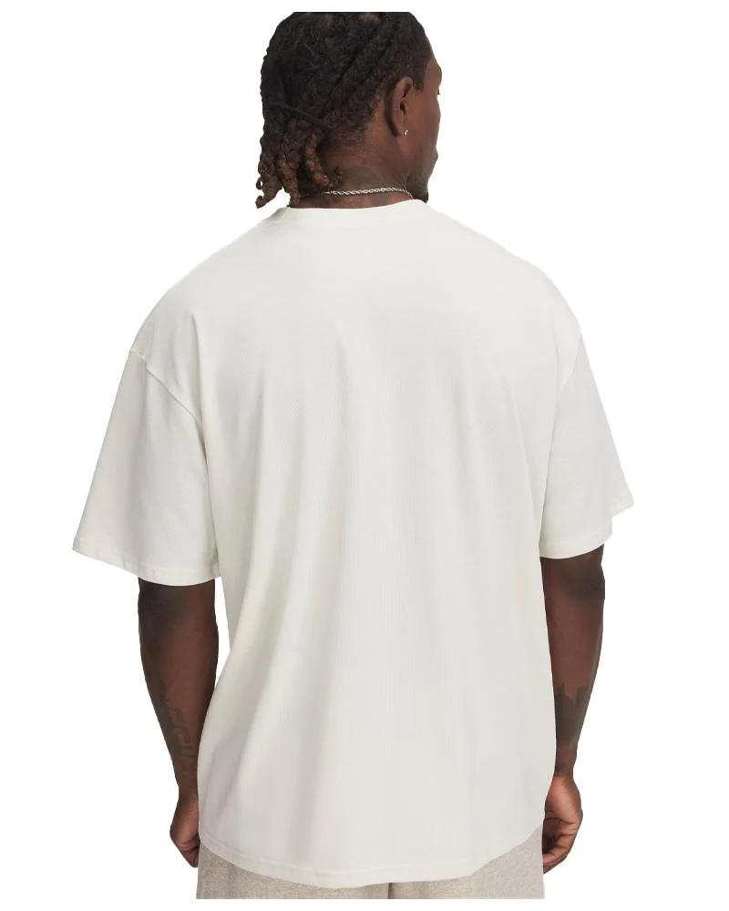 Maglia A Maniche Corte UA Heavyweight Varsity Oversized Da Uomo