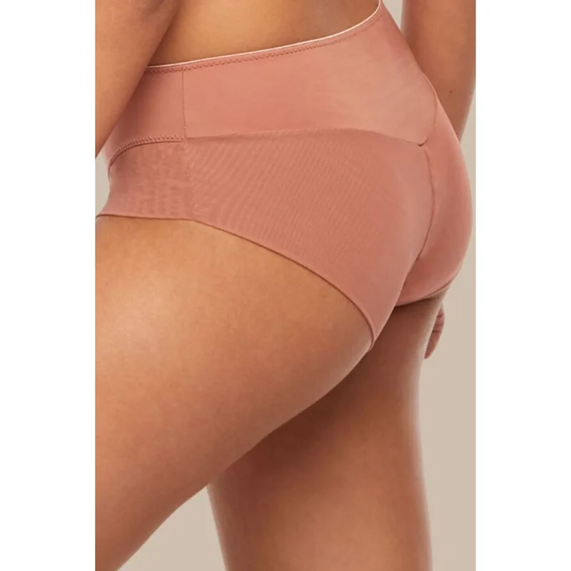 Culottes taille haute confort rose foncé modelage silhouette Kinga P-861/2