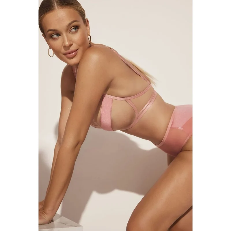 Soutien-gorge invisible filet doux velours ajustement parfait luxe Kinga