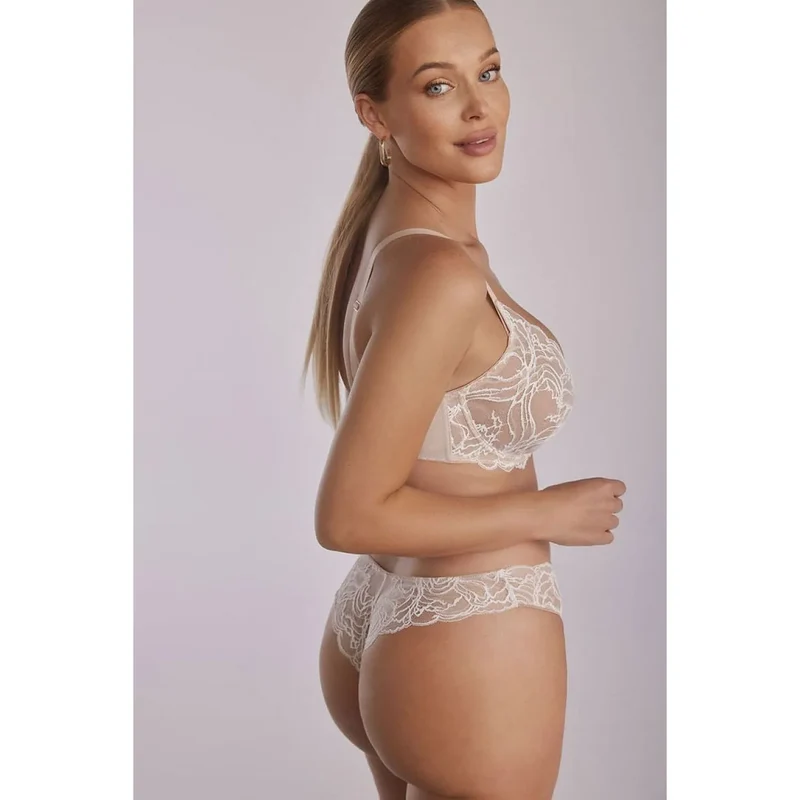 Culottes brésiliennes dentelle crème élégance confort femmes Sand B-1127/3
