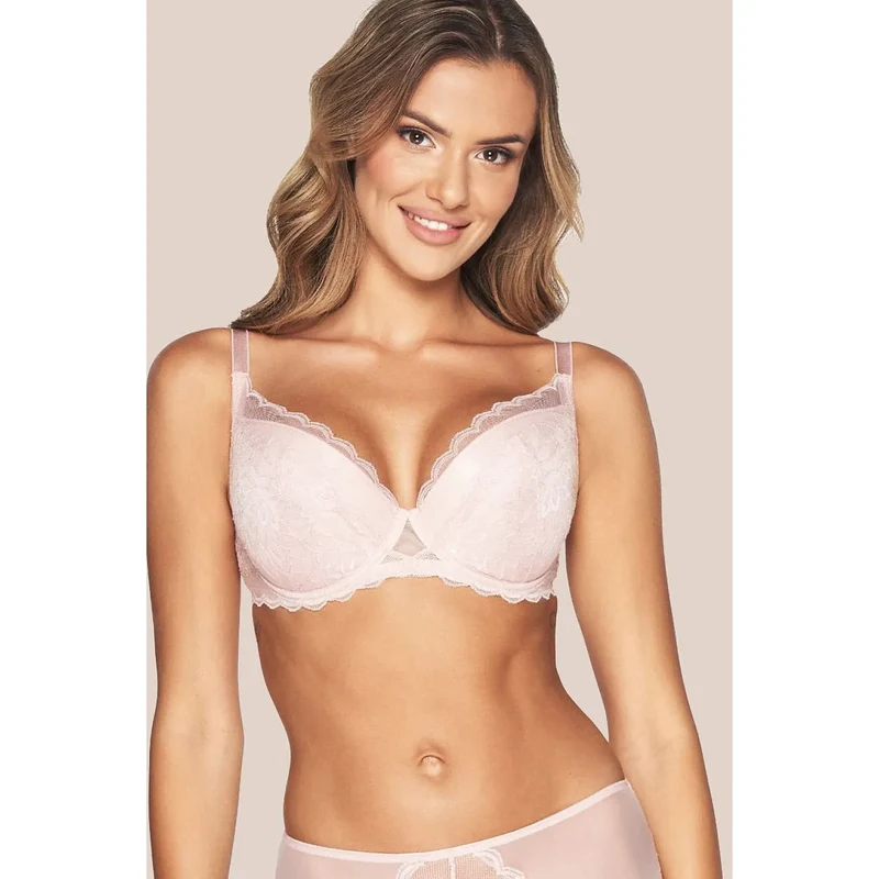 Soutien-gorge push-up dentelle Alice PU-768 confort ajustable femmes élégantes