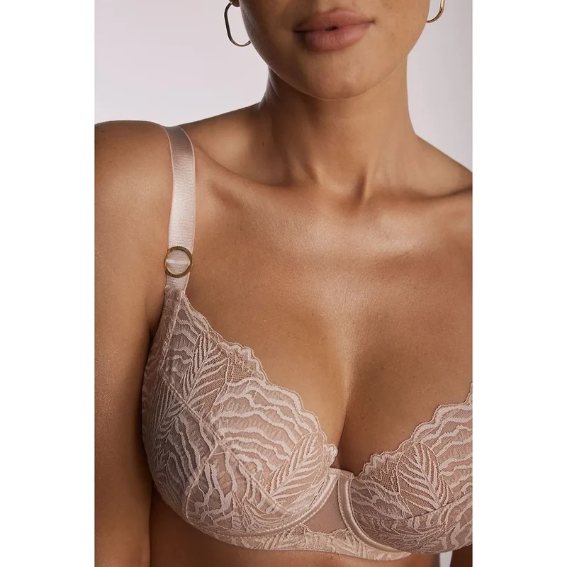 Soutien-gorge souple beige Luna SC-1101 confort élégant taille ajustée
