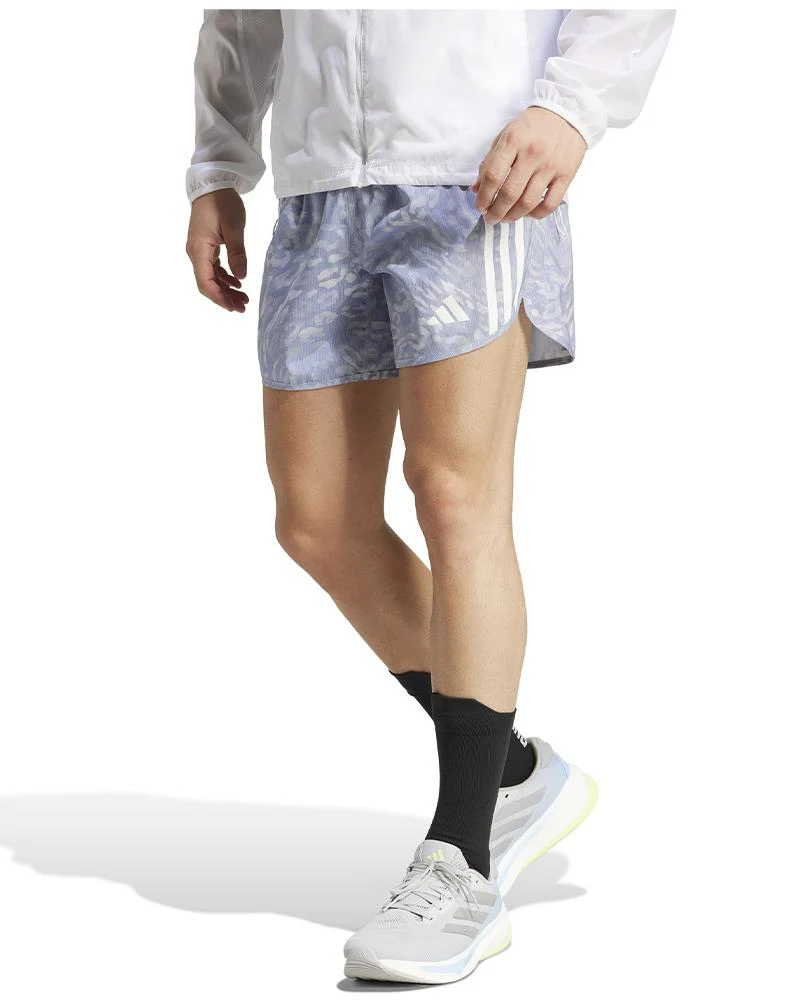 Shorts Uomo Own The Run 3-Stripes
