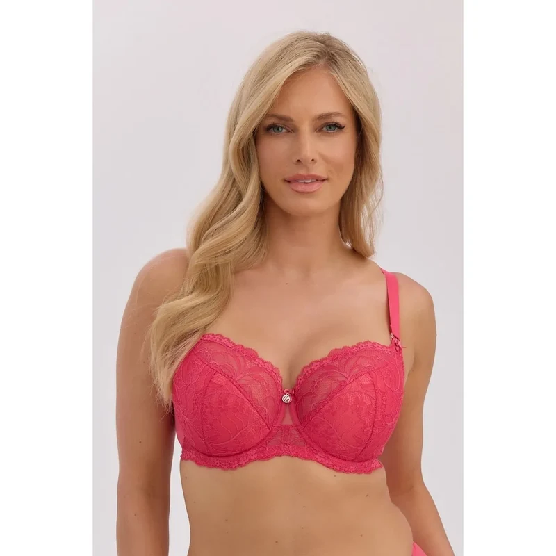 Soutien-gorge semi-soft grande taille confort polyamide coton élasthanne Gaia