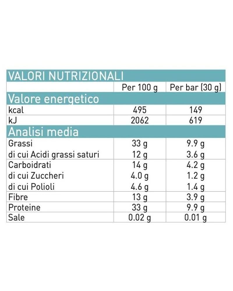Barretta Proteica Cioccolato Fondente E Cocco