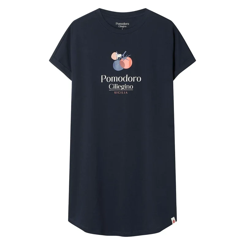 Chemise nuit femme coton respirant manches courtes élégante confortable Henderson 225448