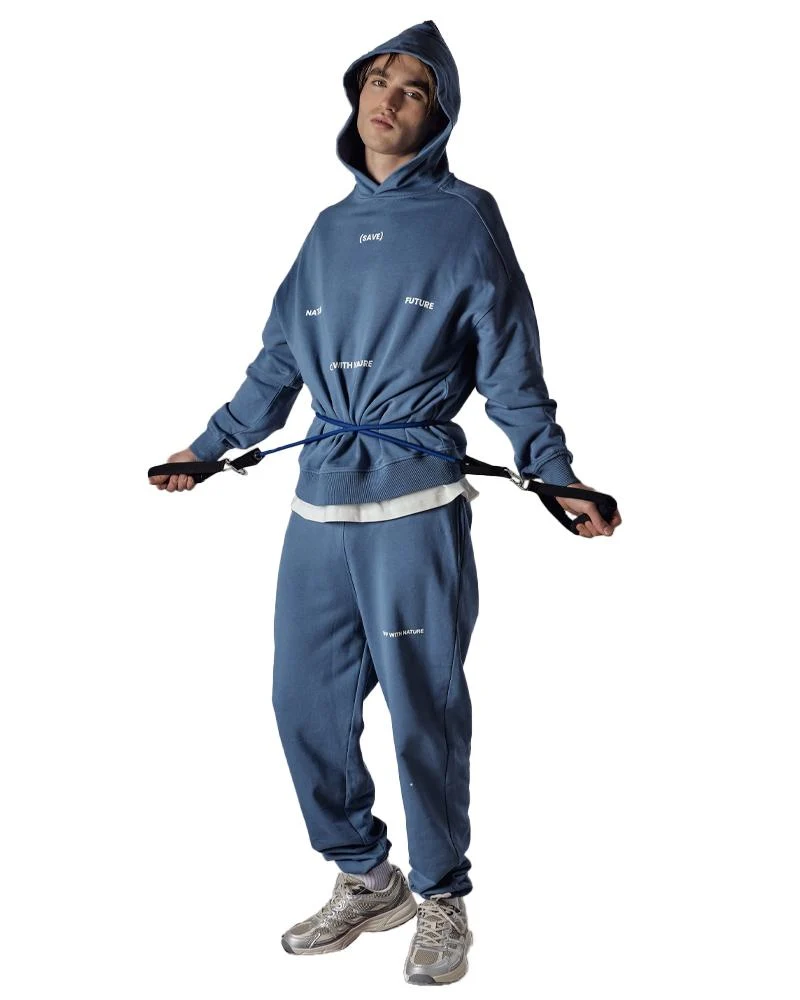 Felpa Con Cappuccio Uomo Loose Fit