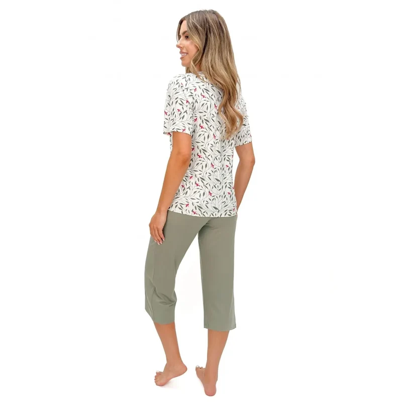 Pyjama femme élégant dentelle respirant manches courtes Viscose cadeau