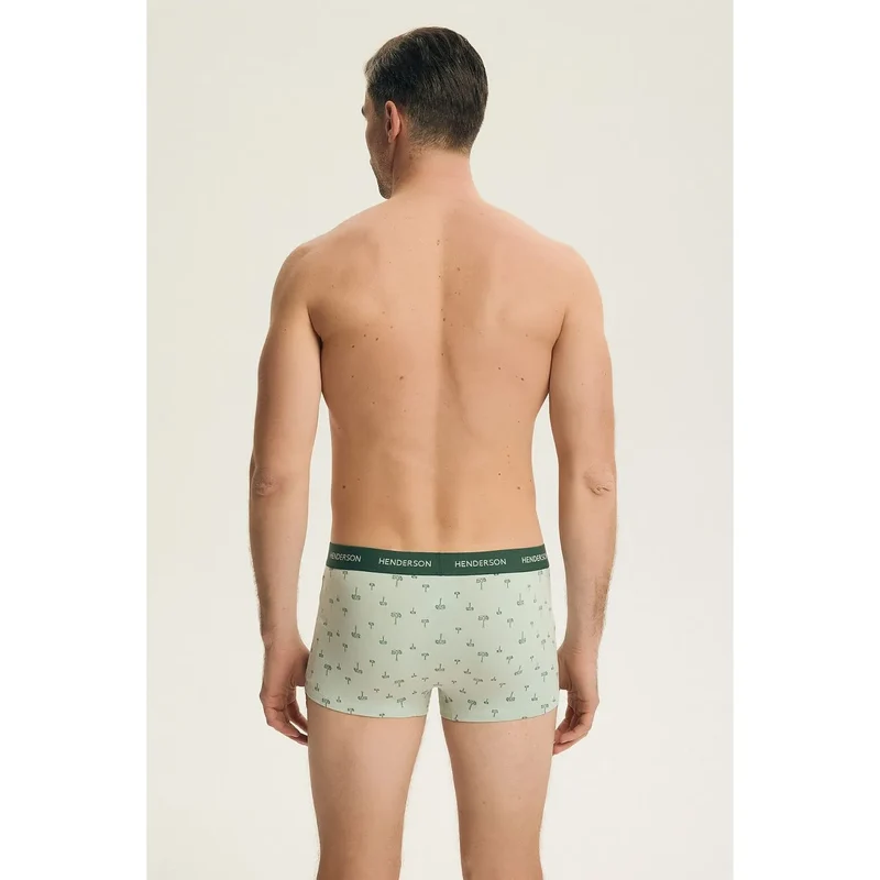Ensemble boxers hommes confort moderne impression sportive coton élasthanne Henderson 224349