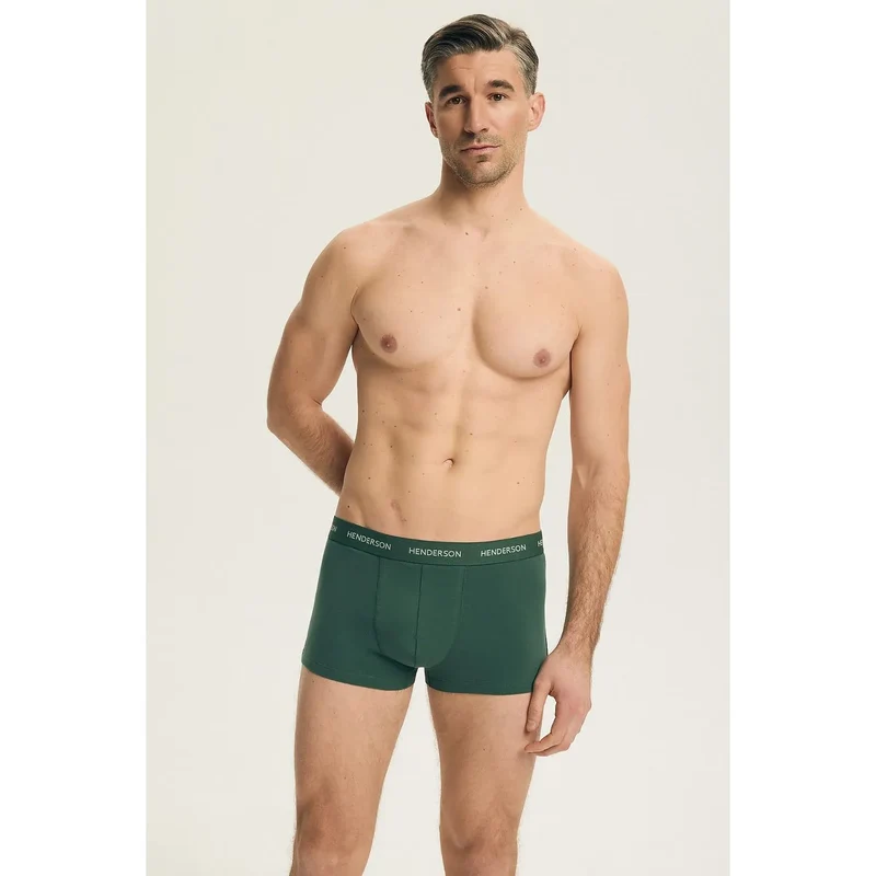 Ensemble boxers hommes confort moderne impression sportive coton élasthanne Henderson 224349