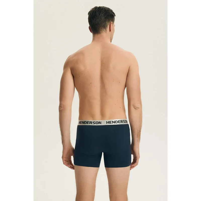 Ensemble deux paires boxers hommes bleu marine confort style moderne