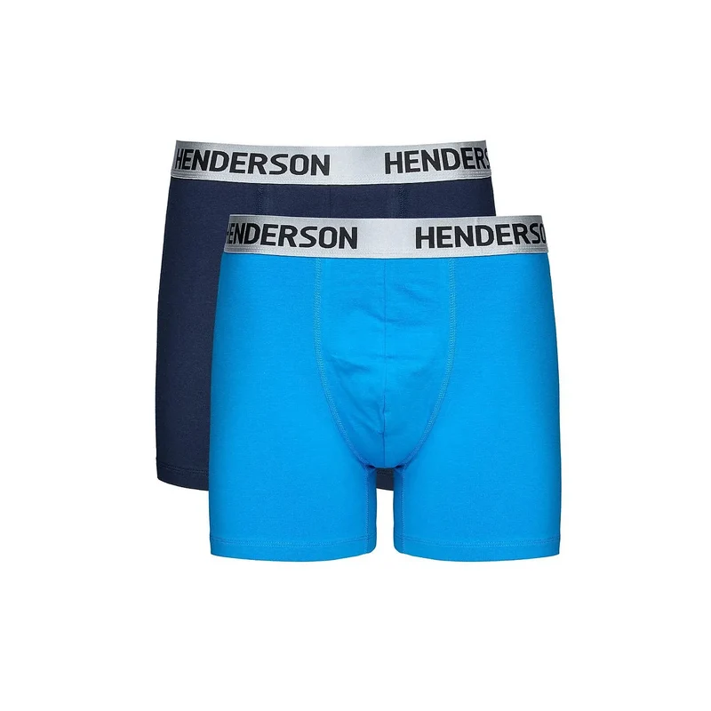 Ensemble deux paires boxers hommes bleu marine confort style moderne