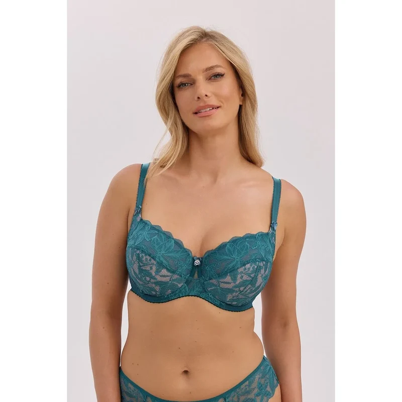 Soutien-gorge souple à armatures dentelle légère maintien quotidien Gaia