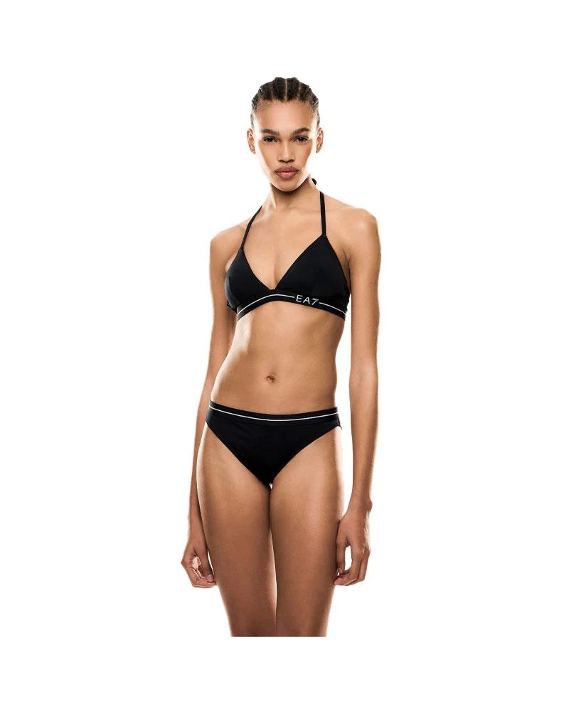 Bikini Donna a Bralette con Logo Tape