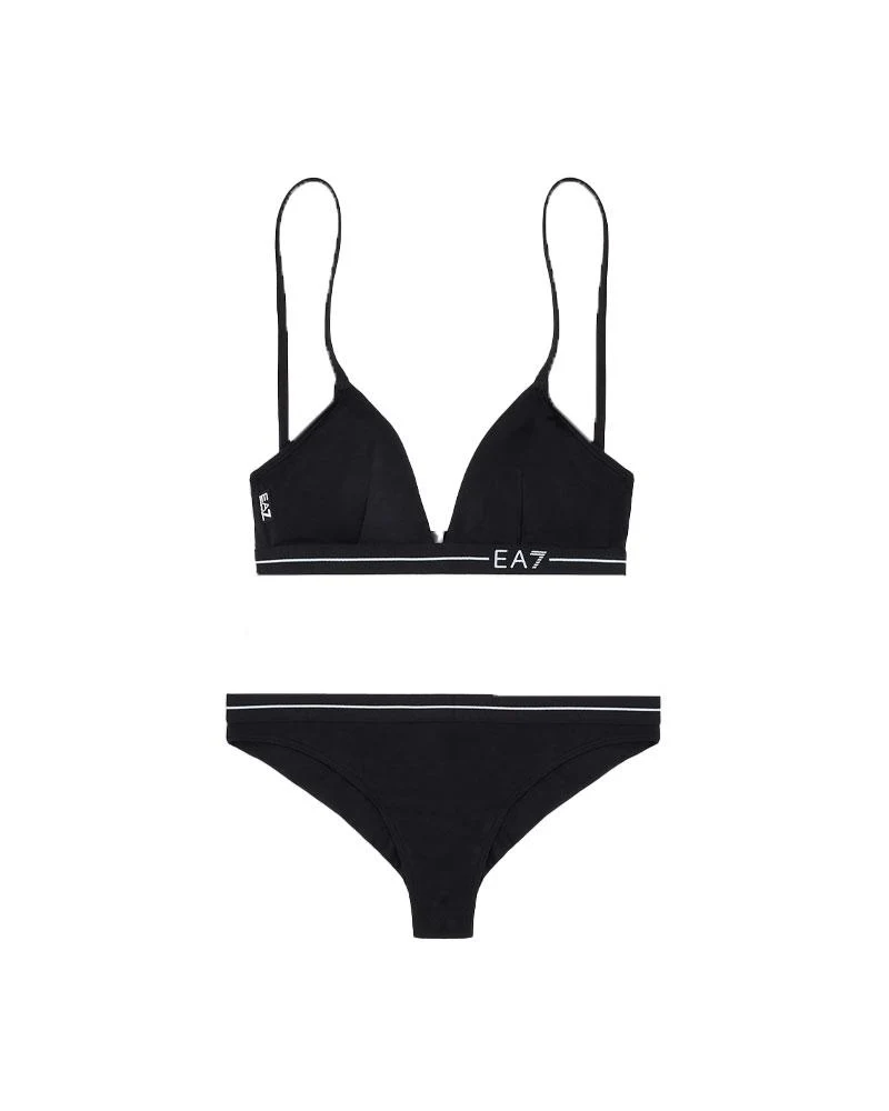 Bikini Donna a Bralette con Logo Tape