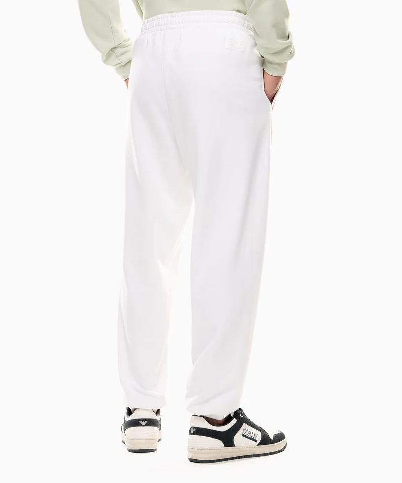 Pantaloni Jogger Logo Series In Cotone Organico