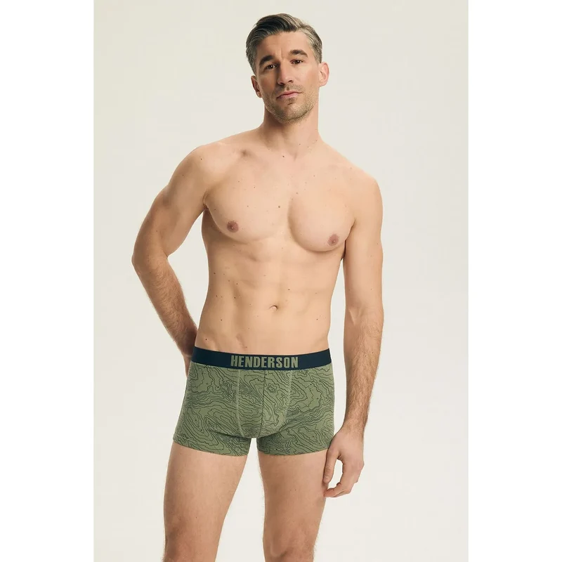 Ensemble boxers coton respirant ajustés imprimé moderne hommes cadeau Henderson