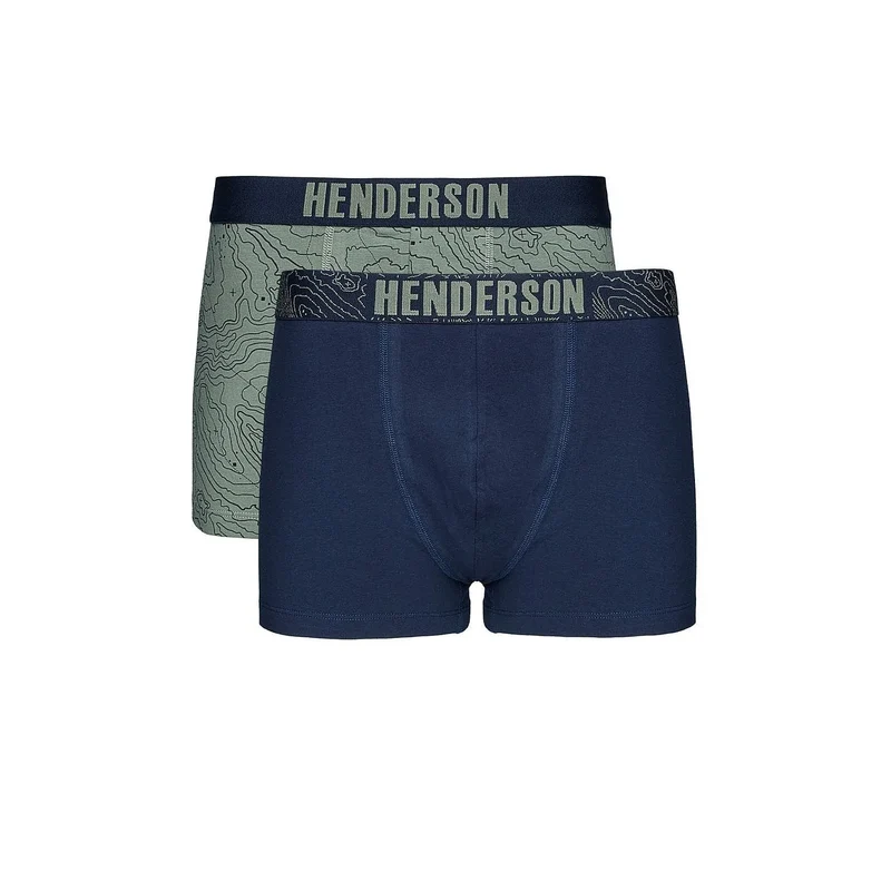 Ensemble boxers coton respirant ajustés imprimé moderne hommes cadeau Henderson