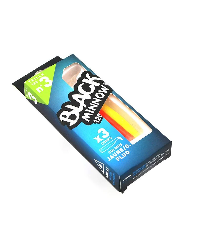 Esche Artificiali Black Minnow 120