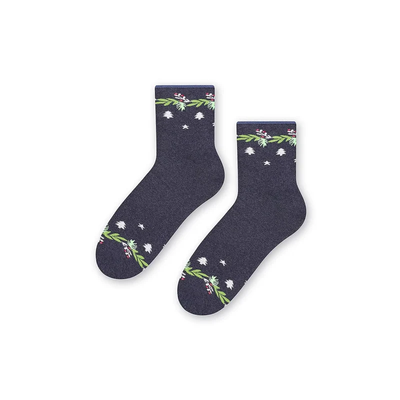 Chaussettes hiver Noël coton éponge chaudes femmes pieds froids Steven