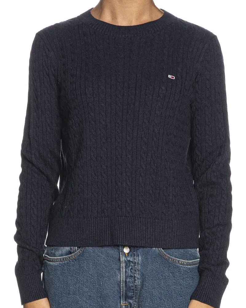 Maglione Cable Sweat Essential Donna