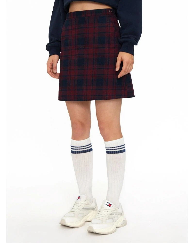 Minigonna Check Mini Skirt Donna