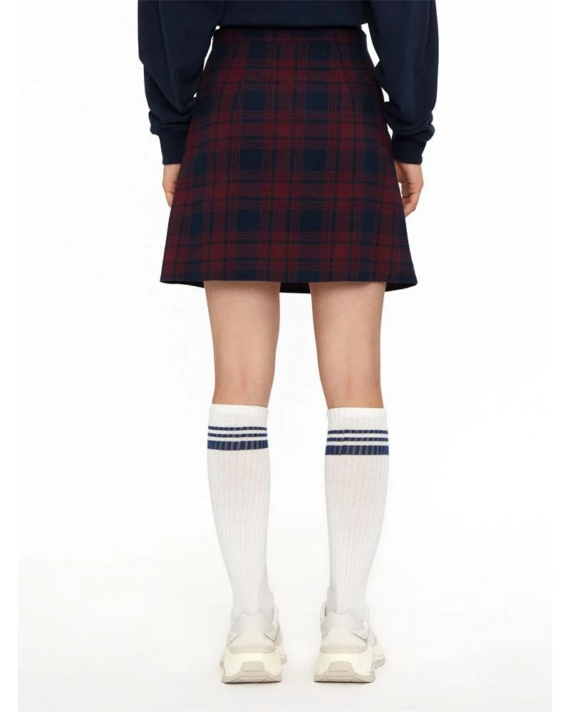 Minigonna Check Mini Skirt Donna