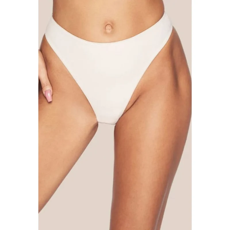 Culottes brésiliennes invisibles confort beige tissu doux taille grande