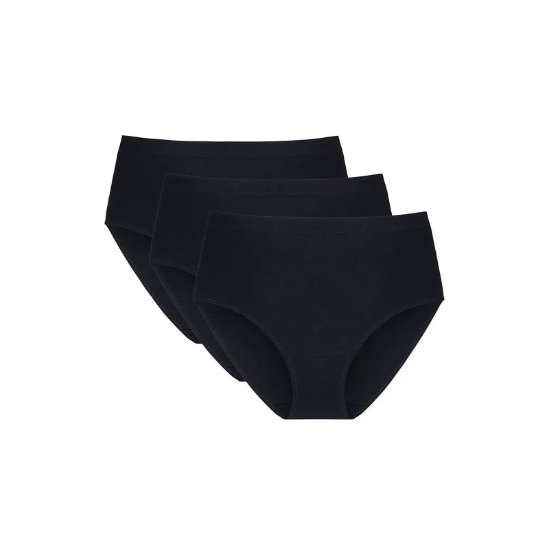 Pack slips coton taille haute confort règles certifié OEKO-TEX Gorteks 225185