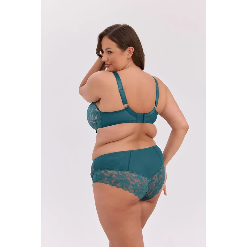 Soutien-gorge semi-rigide dentelle maintien discret quotidien élégant