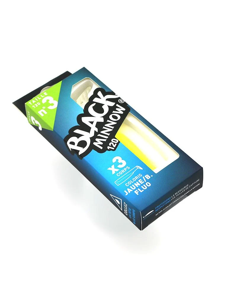 Esche Artificiali Black Minnow 120