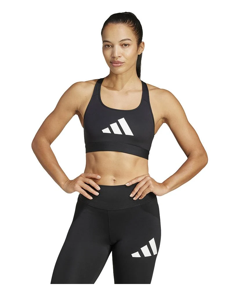Reggiseno Sportivo Donna Powerreact Big Logo Graphic