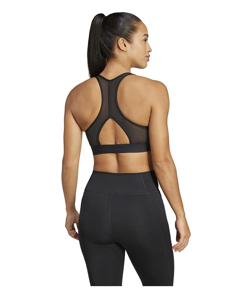 Reggiseno Sportivo Donna Powerreact Big Logo Graphic