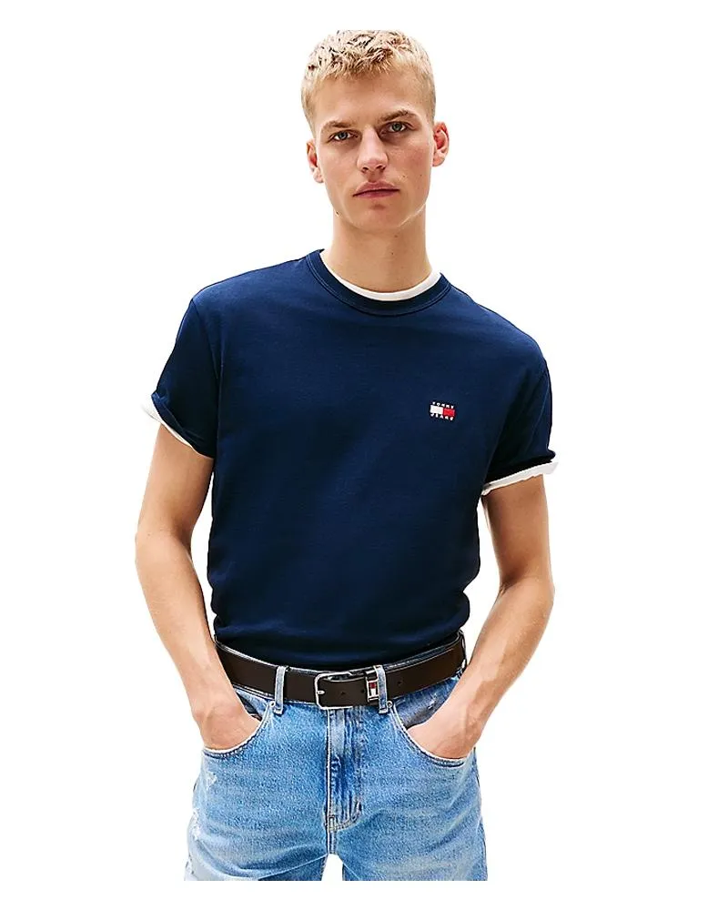T-shirt Uomo Con Distintivo Tommy